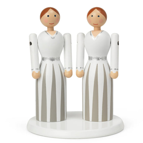 Kay Bojesen Bride Wooden Wedding Cake Topper 4