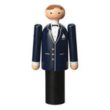 Kay Bojesen Groom Wooden Wedding Cake Topper 1