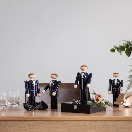 Kay Bojesen Groom Wooden Wedding Cake Topper 5
