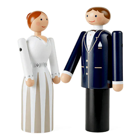 Kay Bojesen Groom Wooden Wedding Cake Topper 7