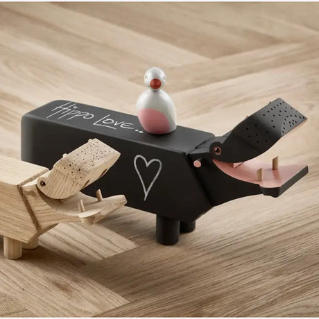 Kay Bojesen Beechwood Hippo Pen Holder 5