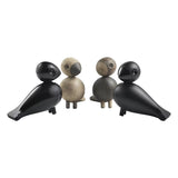 Kay Bojesen Beechwood Lovebirds Black Set of 2 5
