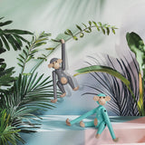 Kay Bojesen Mini Wooden Monkey Beechwood set 8