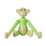 Kay Bojesen Mini Wooden Monkey Beechwood Light Green front