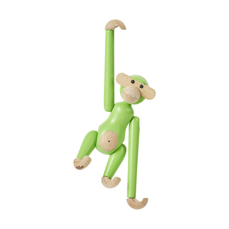 Kay Bojesen Mini Wooden Monkey Beechwood Light Green 2