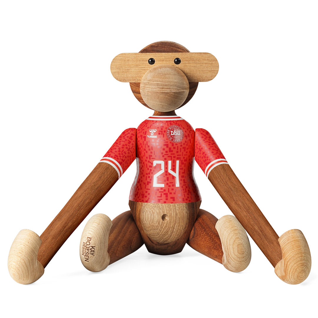 Kay Bojesen Small Wooden Monkey Beechwood Men DBU 1