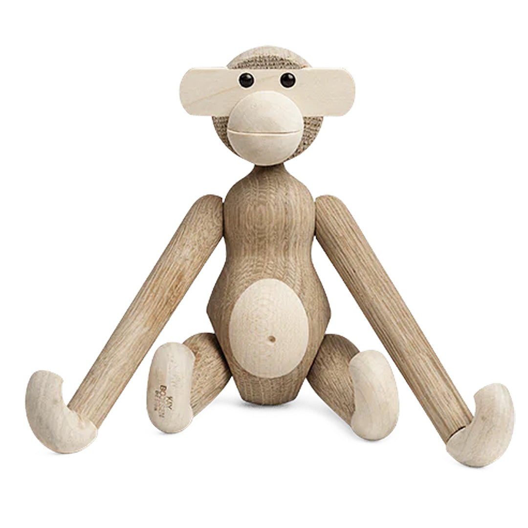 Kay Bojesen Small Wooden Monkey Beechwood  Oak and Maple 1