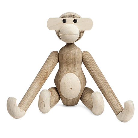 Kay Bojesen Small Wooden Monkey Beechwood  Oak and Maple 1