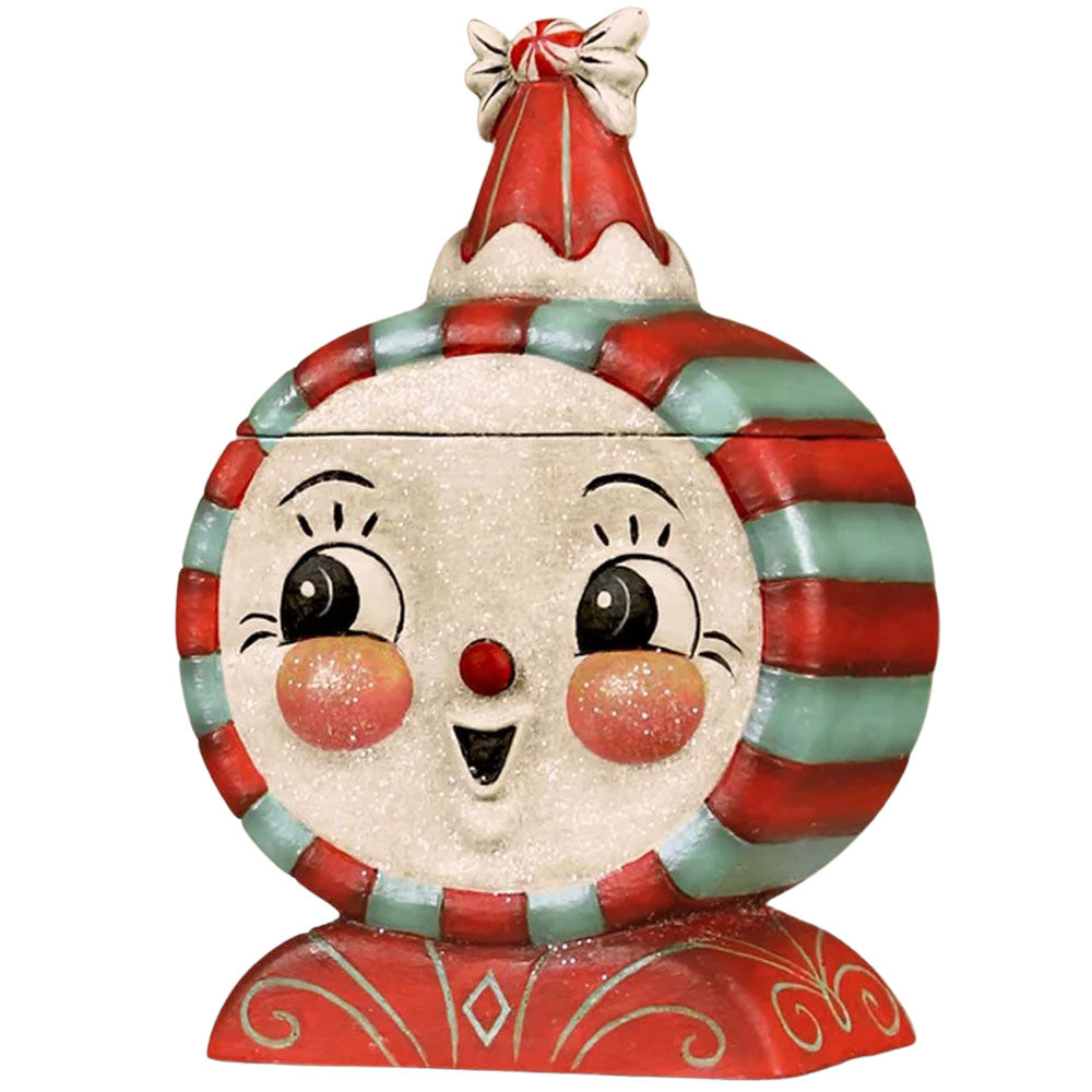 Laughing Merrymint Candy Box by Johanna Parker 5" front