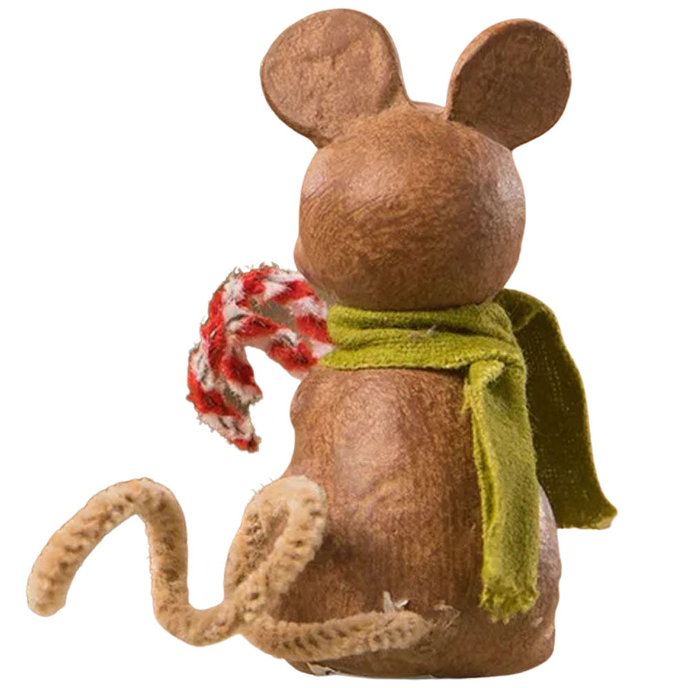 Little Mouse with Candy Canes by Bethany Lowe Designs 2.5" back