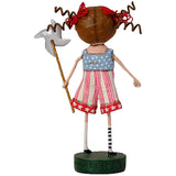 Cuddle Decor American Belle Collectible Figurine by Lori Mitchell back