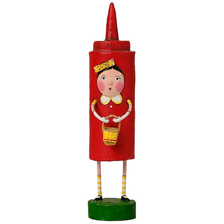 Cuddle Decor Lori Mitchell Fancy Ketchup 8" front
