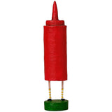 Cuddle Decor Lori Mitchell Fancy Ketchup 8" back