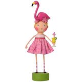 Cuddle Decor Lori Mitchell Fia Flamingo 8.25" front