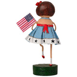 Cuddle Decor Lori Mitchell Little Betsy Ross 6" back