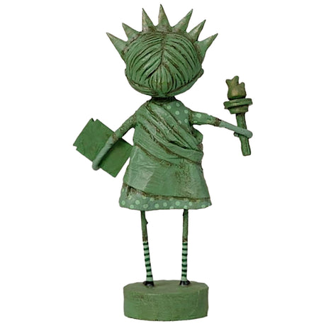 Cuddle Decor Lori Mitchell Little Liberty 6" back