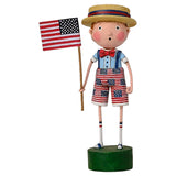 Cuddle Decor Lori Mitchell Sammies Stars and Stripes front