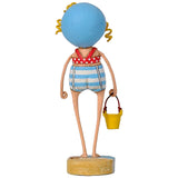 Cuddle Decor Lori Mitchell Sandy 6.25" back