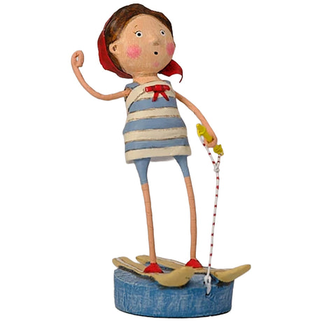 Cuddle Decor Lori Mitchell Ski Babe 6.5" front