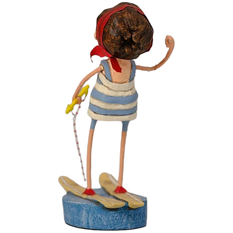 Cuddle Decor Lori Mitchell Ski Babe 6.5" back