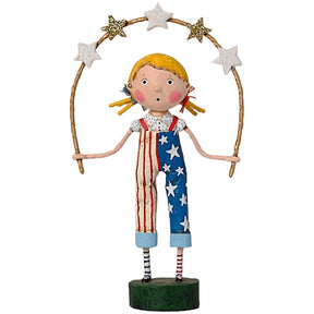 Cuddle Decor Lori Mitchell Star Spangled 8.25" front