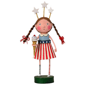 Cuddle Decor Lori Mitchell Stars, Stripes & Sprinkles 7.5" front