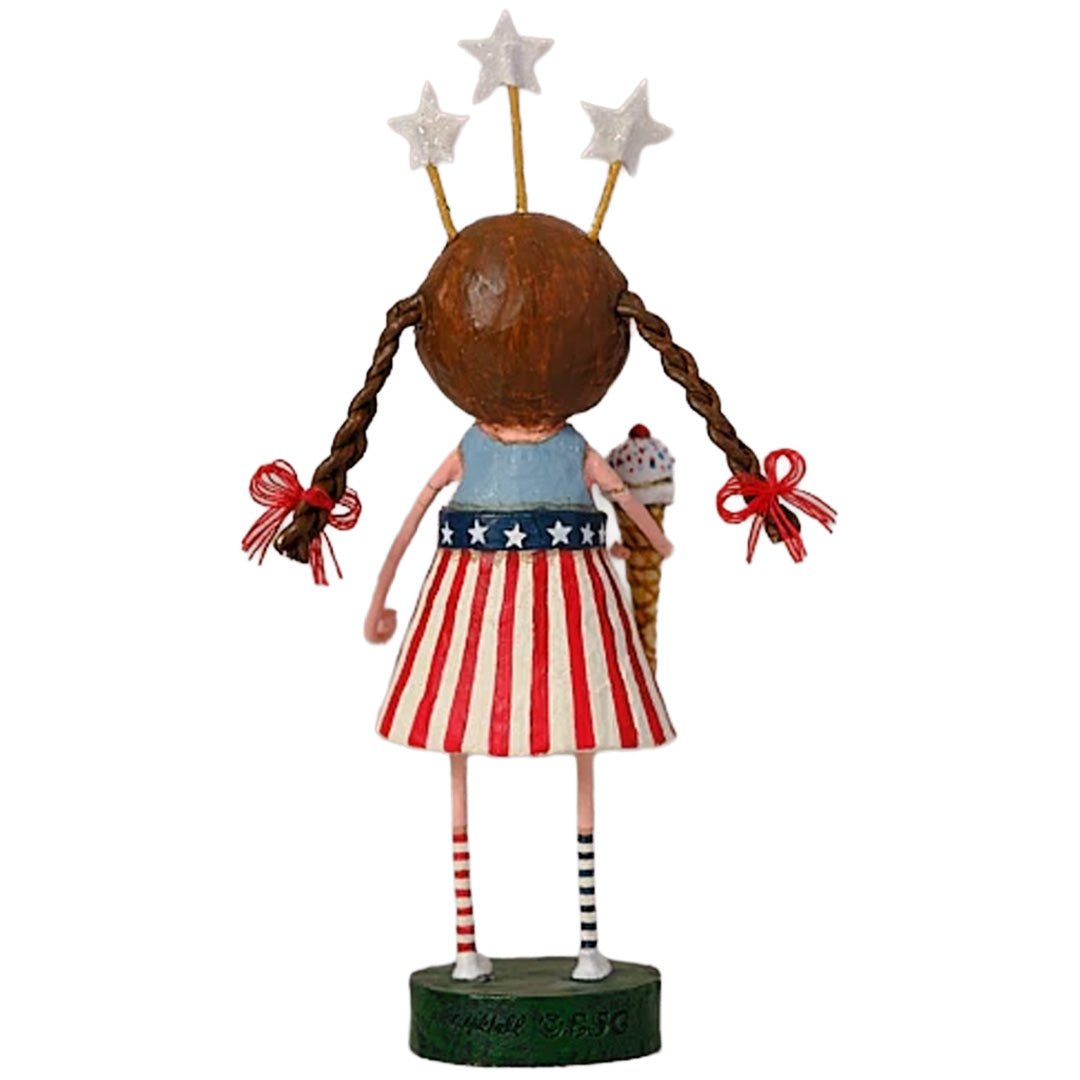 Cuddle Decor Lori Mitchell Stars, Stripes & Sprinkles 7.5" back