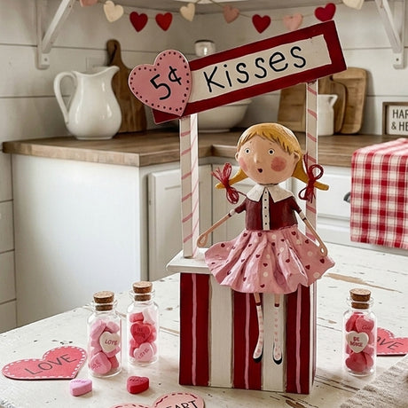 Cuddle Decor Lori Mitchell 5 cents Kisses front lifestyle