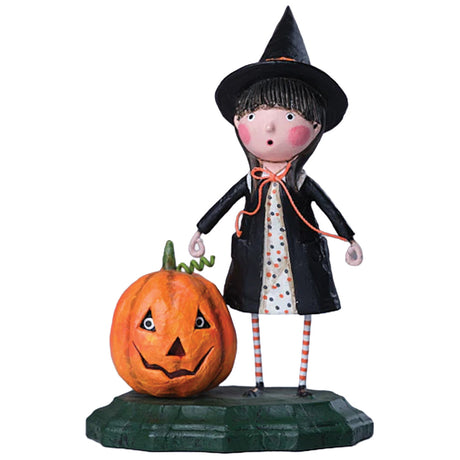Agatha and Jack Halloween Figurine by Lori Mitchell front new version