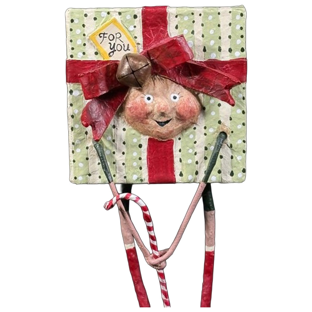 Cuddle Decor Lori Mitchell All Wrapped Up Green 5.5"