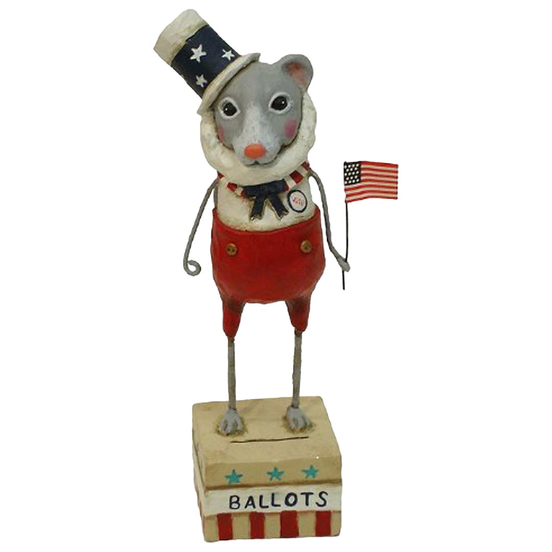 Cuddle Decor Lori Mitchell Americus Mouse 7"