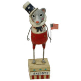 Cuddle Decor Lori Mitchell Americus Mouse 7"
