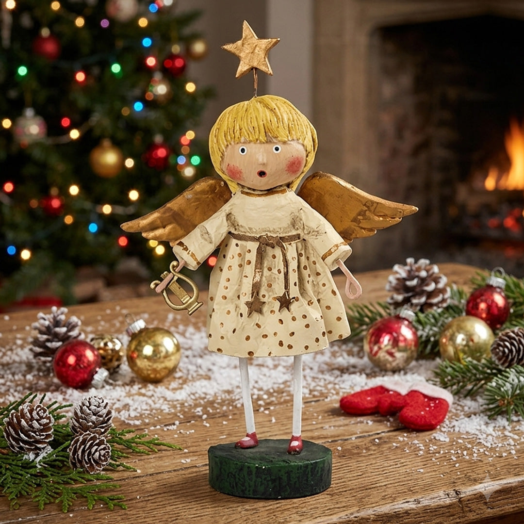 Cuddle Decor Angel Gabriella by Lori Mitchell front lifestyle
