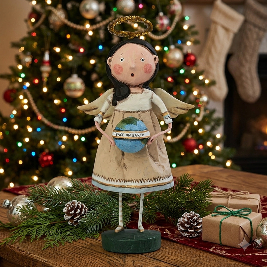 Cuddle Decor Angel Of Peace by Lori Mitchell front lifestyle