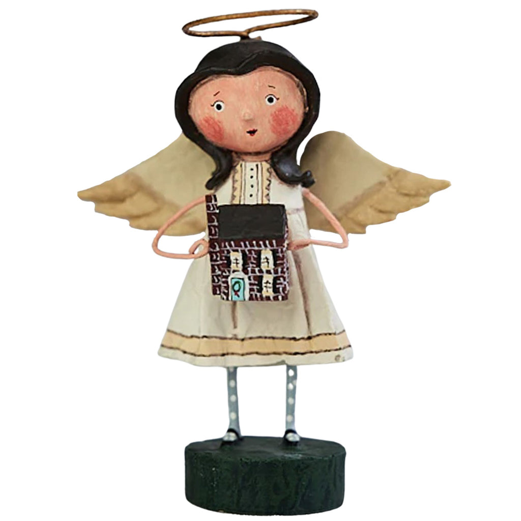 Angel of the Home Christmas Figurine and Collectible by Lori Mitchell front