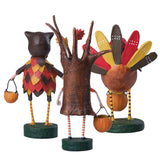 Autumn Forest Figurine and Collectible by Lori Mitchell new version back
