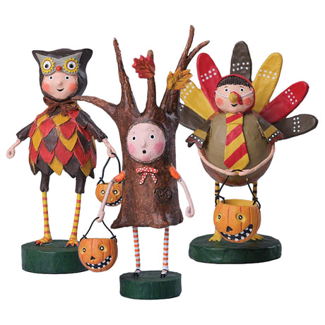 Autumn Forest Figurine and Collectible by Lori Mitchell new version
