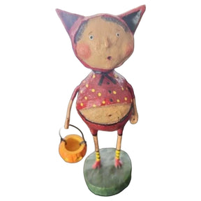 Cuddle Decor Lori Mitchell Bat Boy Ben Red 6"