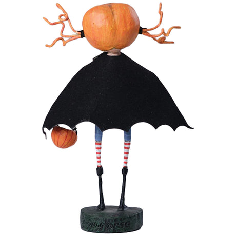 Batty Natty Halloween Figurine and Collectible by Lori Mitchell new version back