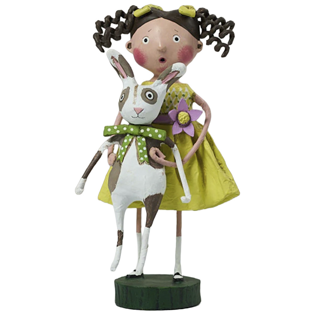 Bethany's Bunny Easter Spring Figurine Collectible by Lori Mitchell front