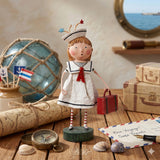 Cuddle Decor Bon Voyage Summer Patriotic Collectible Figurine by Lori Mitchell lifestyle