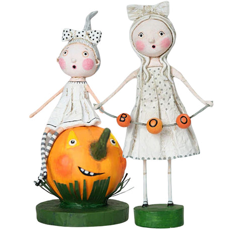 Cuddle decor Lori Mitchell Boo Boo Sisters - Set of 2
