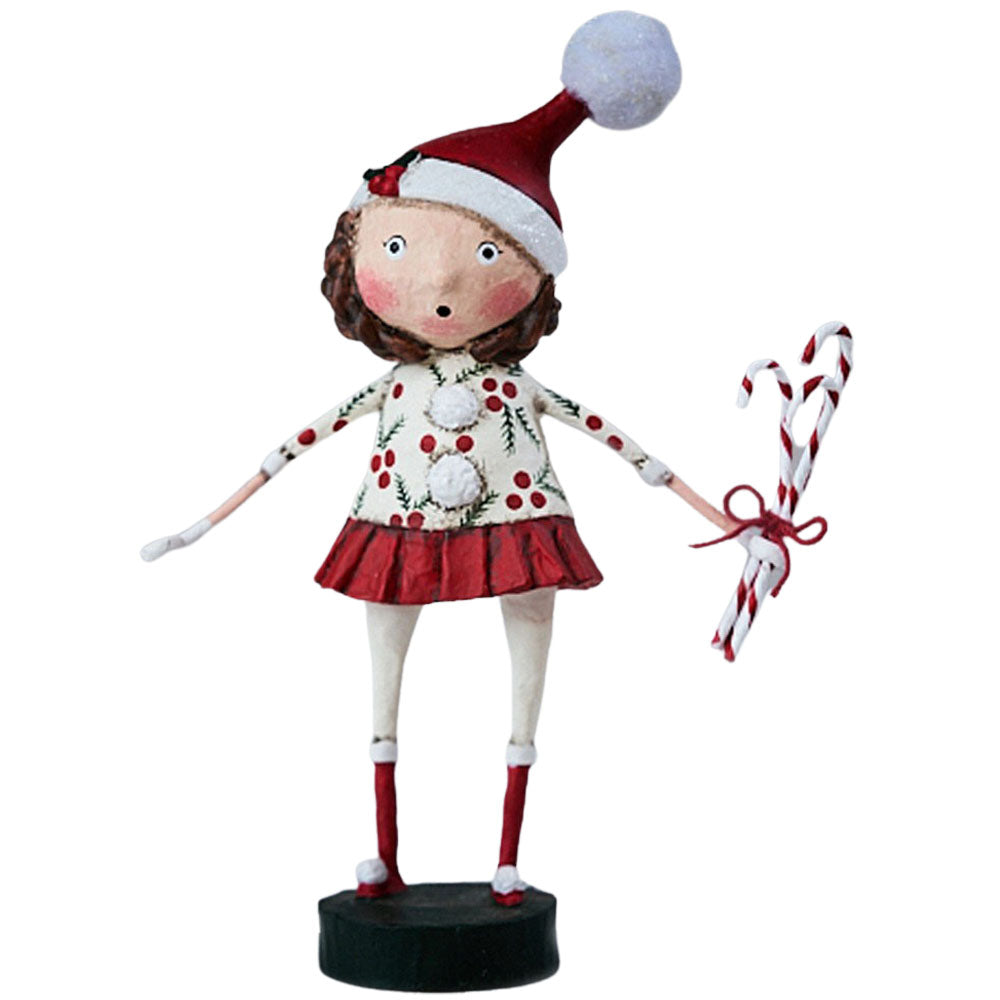 Candie's Canes Christmas Figurine and Collectible by Lori Mitchell front