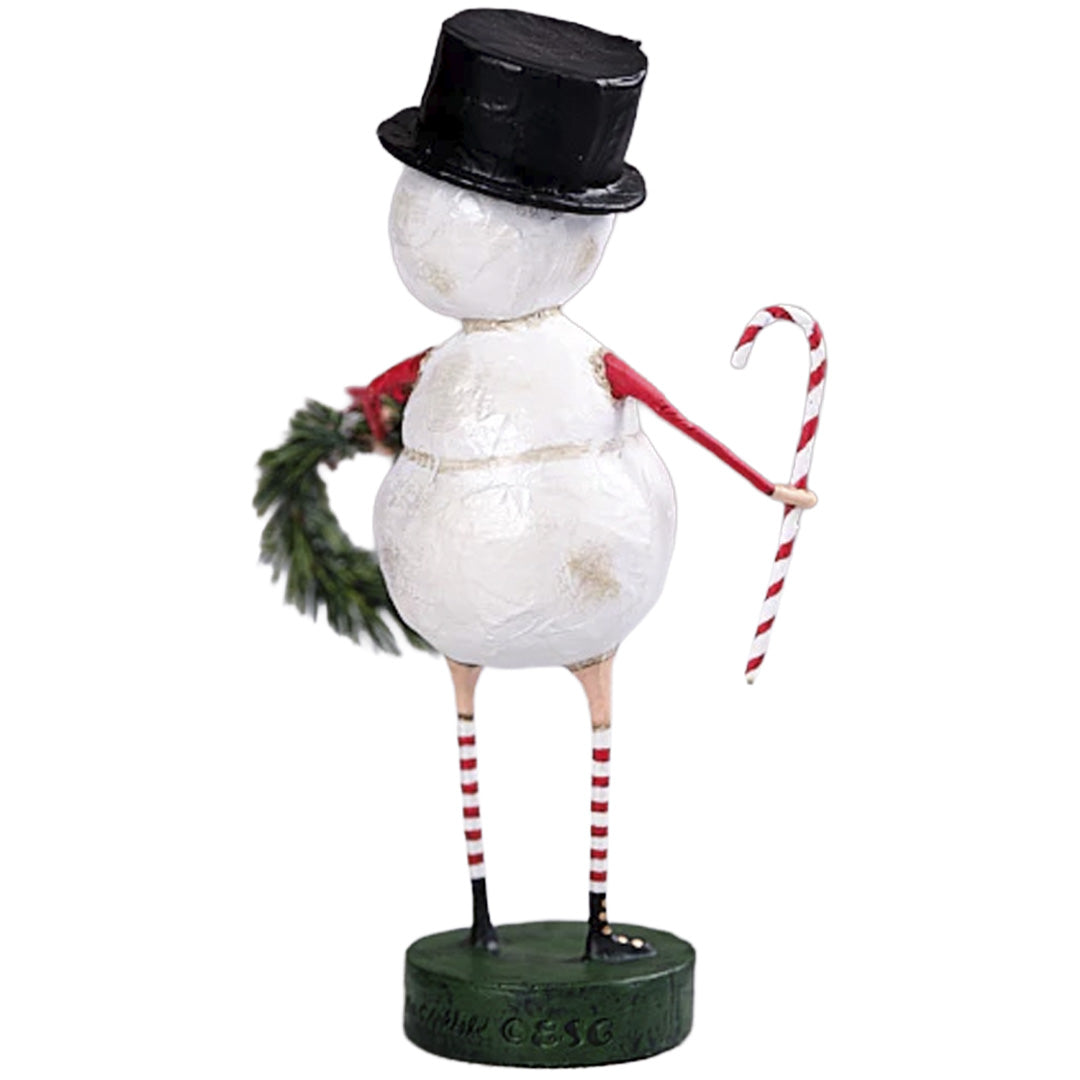 Chilly Willy Christmas Figurine and Collectible by Lori Mitchell back