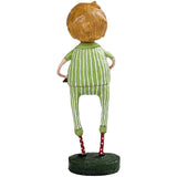 Choo Choo MaGoo Christmas Figurine and Collectible by Lori Mitchell back