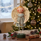 Cuddle Decor Christmas Angel by Lori Mitchell front lifestyle