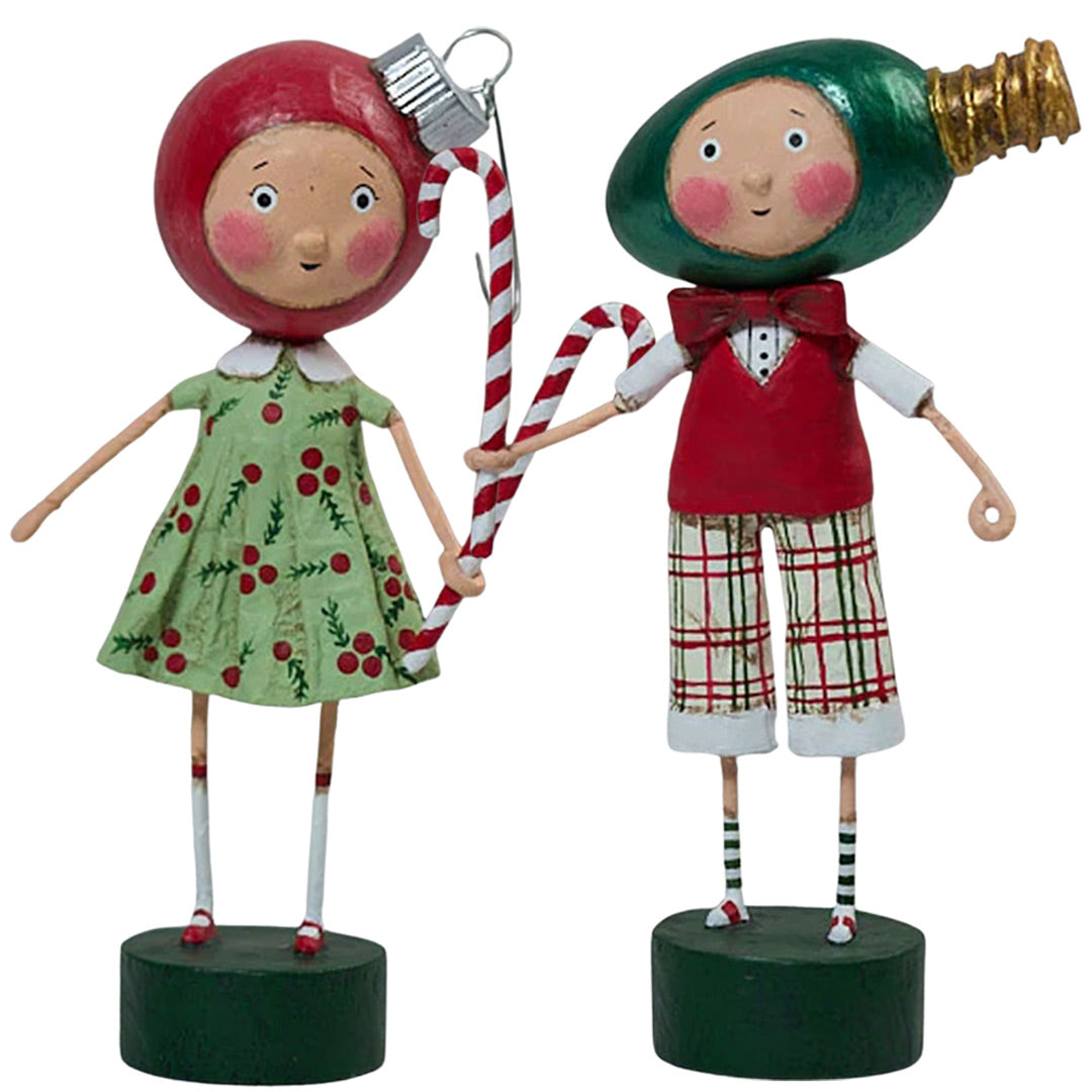 Lori Mitchell Christmas Baubles Set of 2