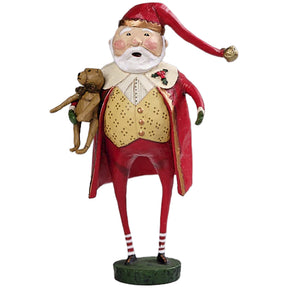 Christmas Cheer Santa Christmas Figurine by Lori Mitchell front