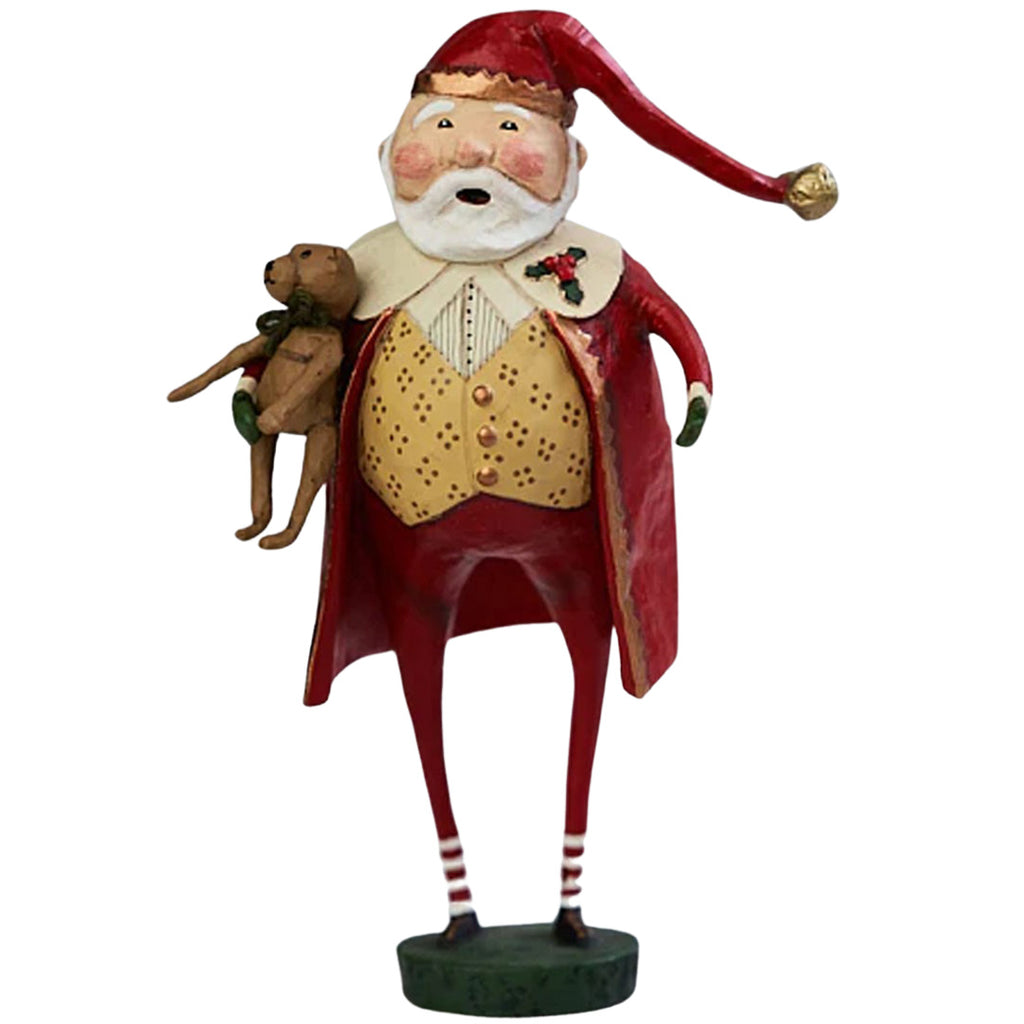 Christmas Cheer Santa Christmas Figurine by Lori Mitchell front