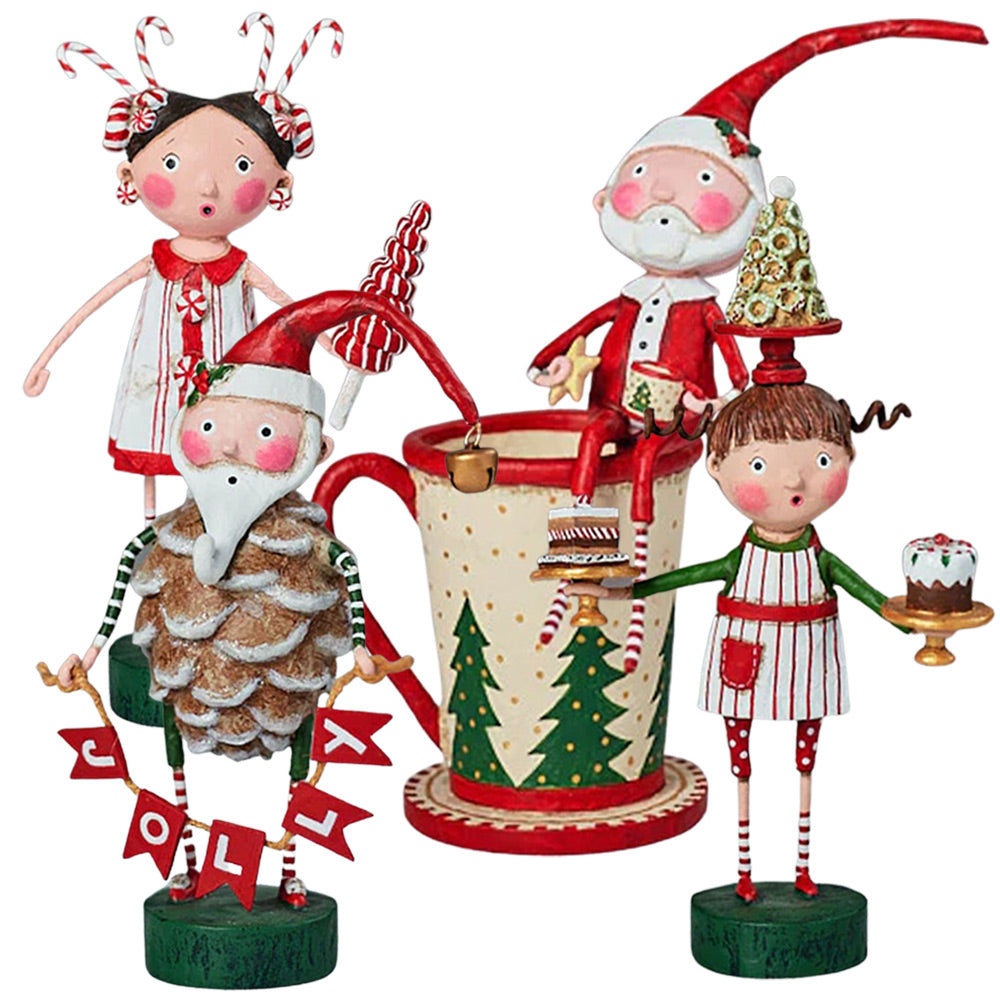 Lori Mitchell Christmas Yummies - Set of 4